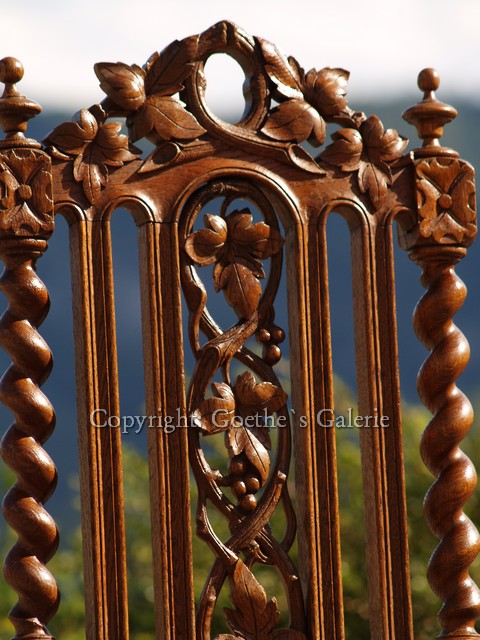 Stuhl Sessel Jagdstuhl weinlaub 2 01