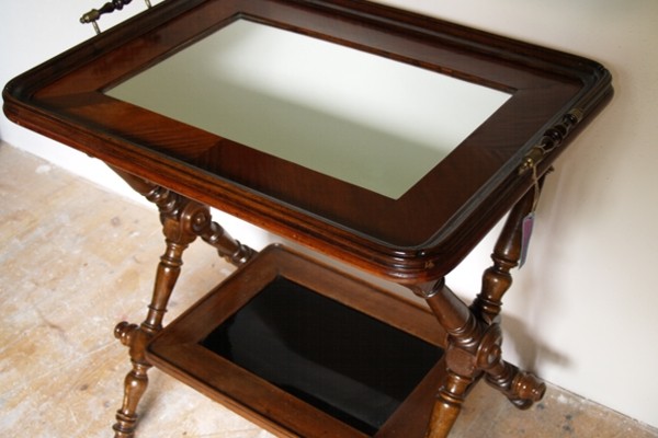 antik serviertisch tablett beistelltisch 2