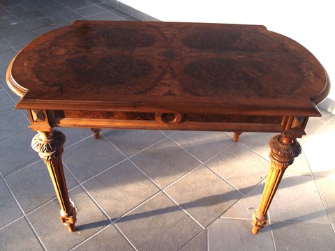 OLYMPUS DIGITAL CAMERA antiker gruenderzeit tisch speisetisch geschnitzt 4