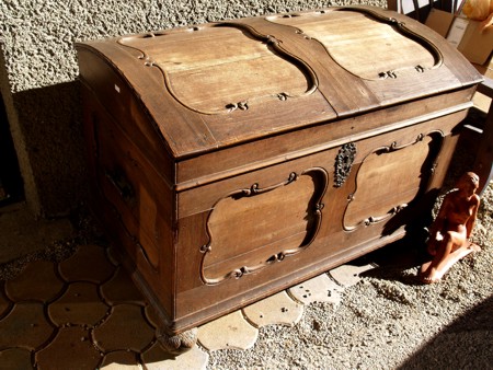 barock truhe antik holz original barocktruhe 2