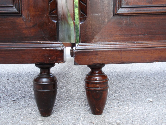 bett 4461 geschnitzt gruenderzeit doppelbett historismus gothic barock 6