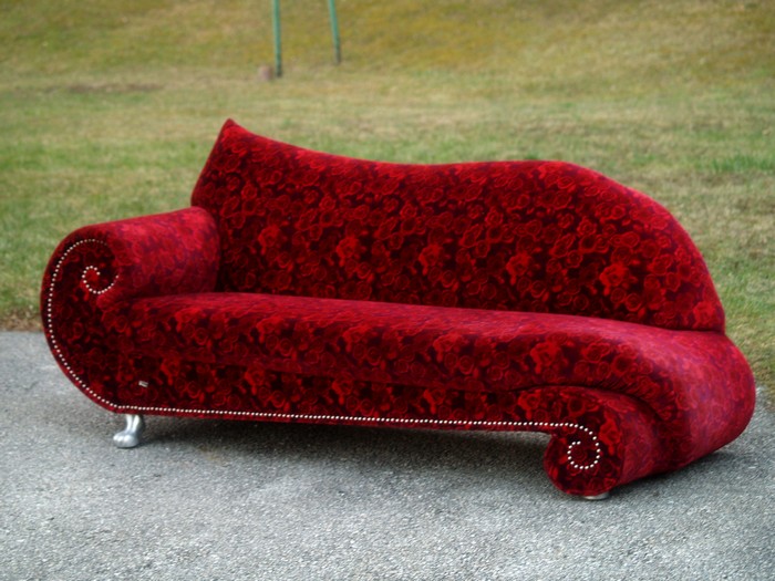 Designersofa Rosenstoff Bretz Gaudi gebraucht wie neu secondhand