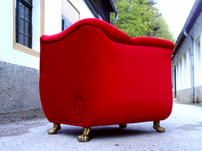 Bretz Gaudi Stuhl rot SEssel bretz 4340 sessel gaudi rot 3