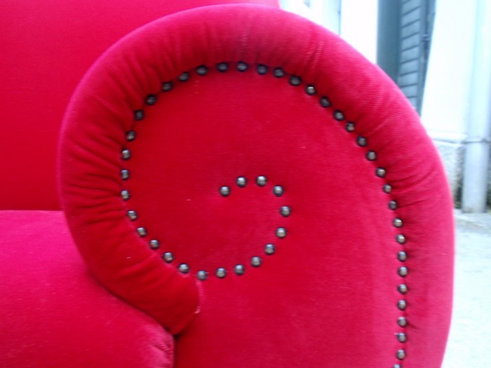 Bretz Gaudi Stuhl rot SEssel bretz 4340 sessel gaudi rot 6