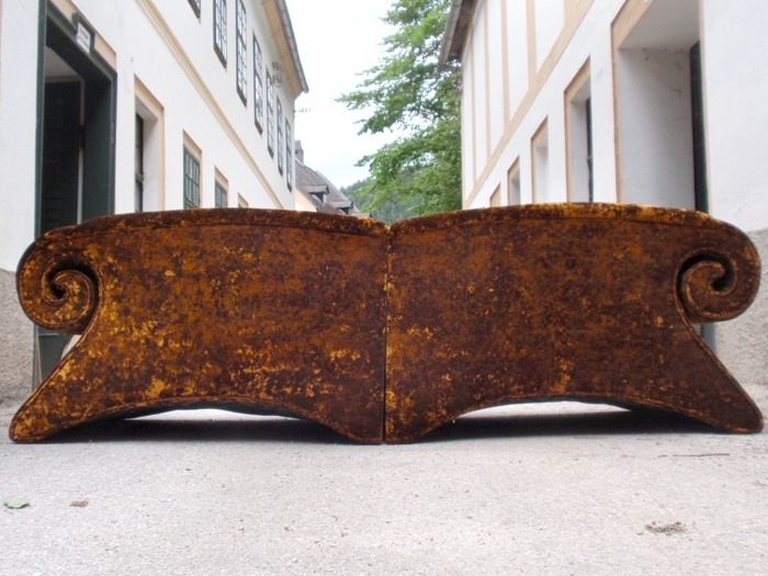 Bretz Mammut Riesensofa gold gebraucht secondhand ausstellungsstück