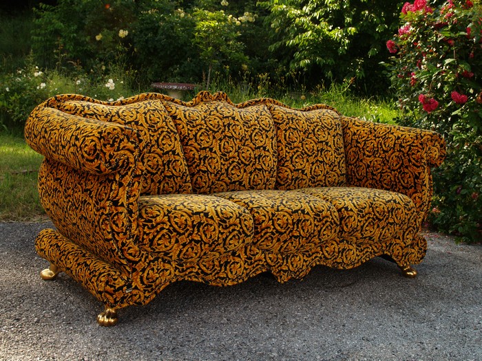 Sofa Designer Bretz Emily Versace Goldranken Requisite