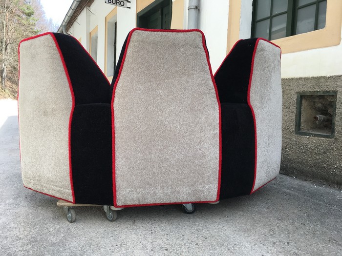 Bretz Sofa gebraucht Designklassiker Riesensofa Wohnlandschaft Bretz Sofa Designklassiker Vintage rund Galerie Möbel