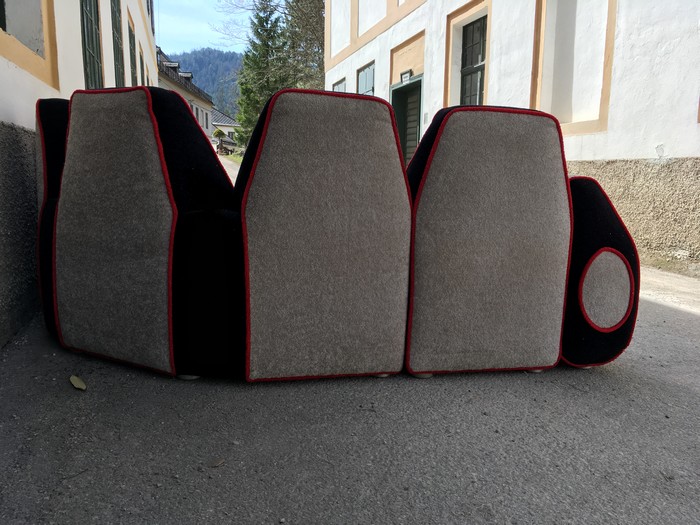 Bretz Sofa gebraucht Designklassiker Riesensofa Wohnlandschaft Bretz Sofa Designklassiker Vintage rund Galerie Möbel Kino