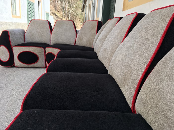 Bretz Sofa gebraucht Designklassiker Riesensofa Wohnlandschaft Bretz Sofa Designklassiker Vintage rund Galerie Möbel Kino