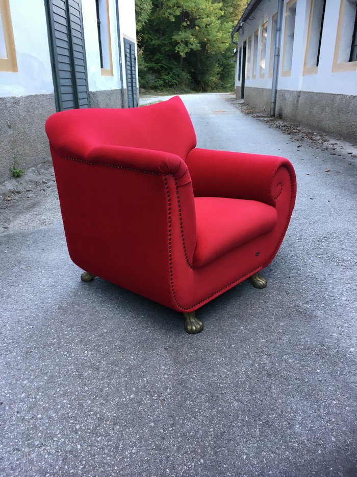 bretz 4493 gaudi rot sessel stuhl gebraucht schoen 2