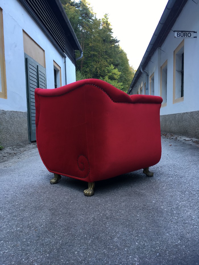 bretz 4493 gaudi rot sessel stuhl gebraucht schoen 3