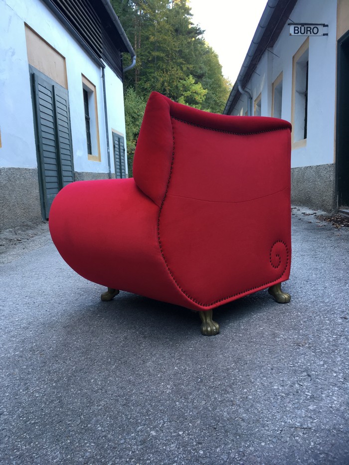 bretz 4493 gaudi rot sessel stuhl gebraucht schoen 4