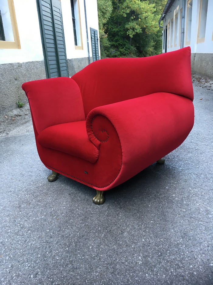bretz 4493 gaudi rot sessel stuhl gebraucht schoen 6