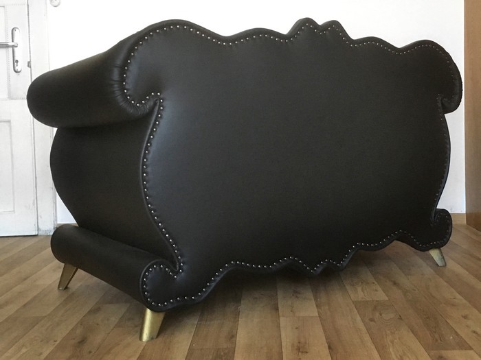 Bretz Sofa schwarz Emily wie neu Ausstellungsstück bretz 4556 sofa schwarz emily 7
