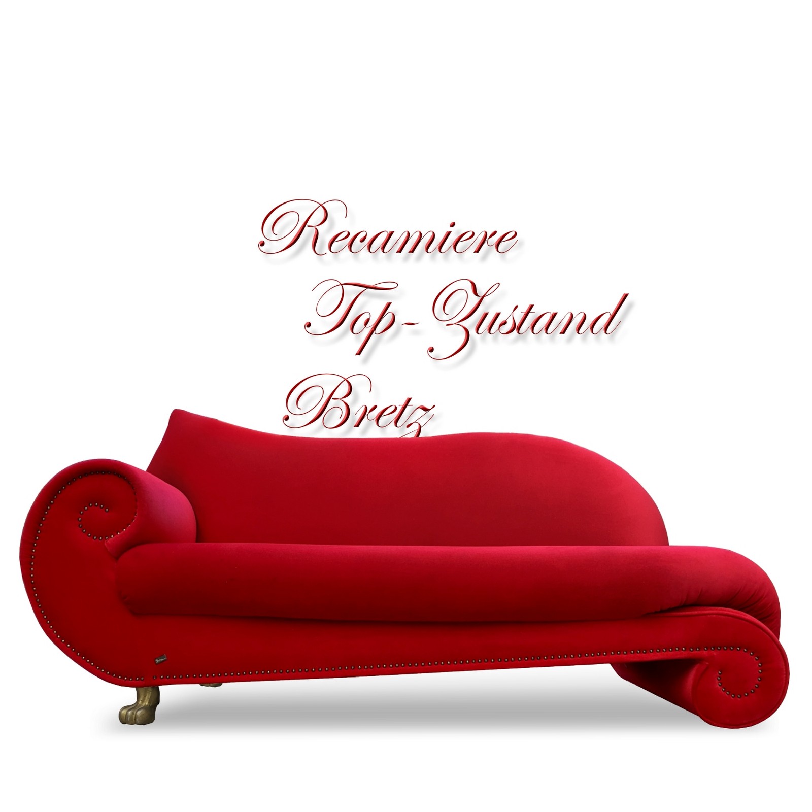 DEsignersofa rot Bretz Gaudi Recamiere bretz 4617 recamiere gaudi rot sofa liege 2