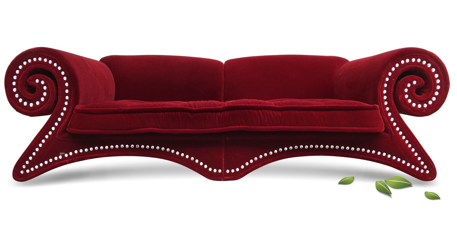 Bretz Mammut Sofa Swarovski Kristalle Design Riesensofa gebraucht Mohair rot Bretz Sofa Swarovski Kristalle Mammut gebraucht Design Riesensofa Mohair rot