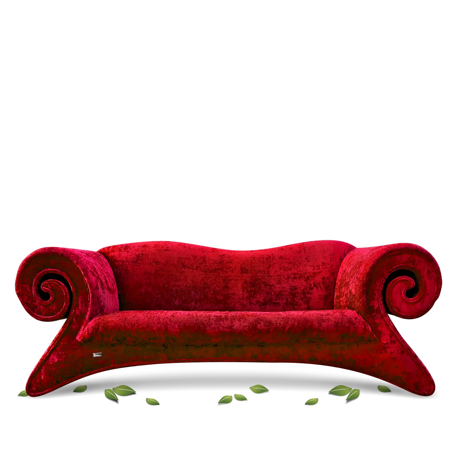 bretz 4954 mammut sofa couch rot samt 1