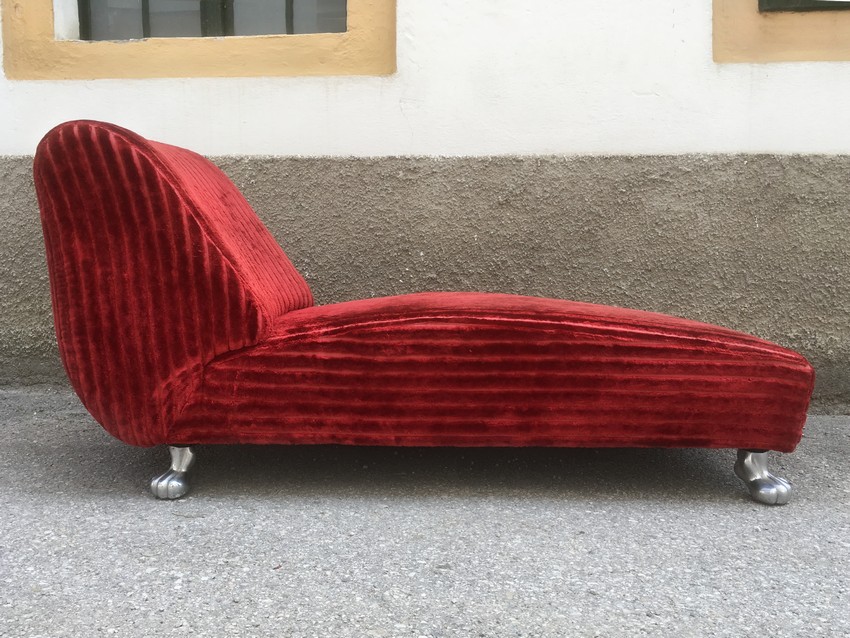 bretz chill 4876 loungechair sessel stuhl liegestuhl recamiere rot 4