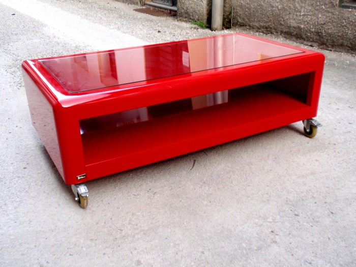 Metall Couchtisch BRETZ Fat Boys bretz couchtisch metall sweetboy rot Tisch 3