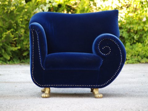 OLYMPUS DIGITAL CAMERA Bretz sofa stuhl sessel gaudi blau