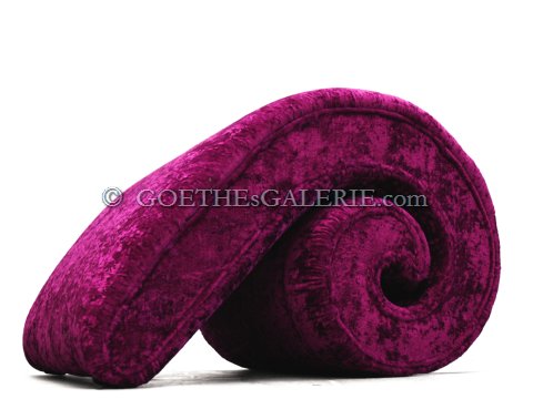 Bretz Hocker Mammut Lila Beere 1 Hocker Bretz Stuhl Mammut Designermöbel violett lila wie neuwertig Ausstellungsstück