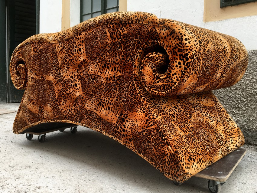 Designersofa Bretz Mammut Wildcat Sofa Designklassiker gebraucht Bretz Sofa Leo Wildcat Gold Designmöbel gebraucht