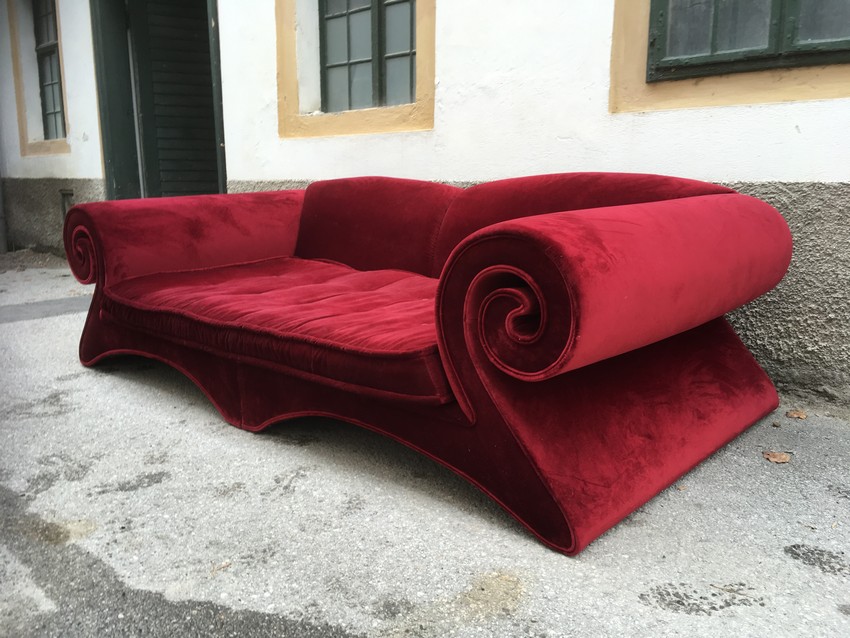 bretz mammut sofa rot couch gebraucht 5077 12