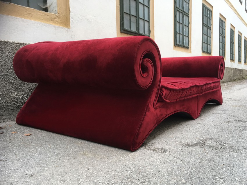 bretz mammut sofa rot couch gebraucht 5077 7