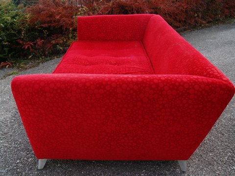 Riesensofalandschaft Bretz sofa stuhl sessel monster rot