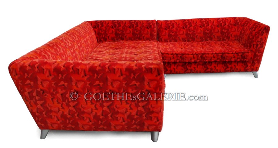 Bretz MONSTER WOHNLANDSCHAFT Eck-Sofa 1 Riesensofa bretz Wohnlandschaft gebraucht ausstellungsstück rot Ecksofa monster