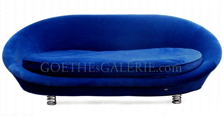 Bretz sofa stuhl sessel blau ufo pool