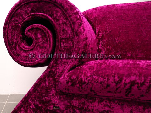 Bretz Stuhl Mammut Designermöbel violett lila wie neuwertig Ausstellungsstück Designersofa