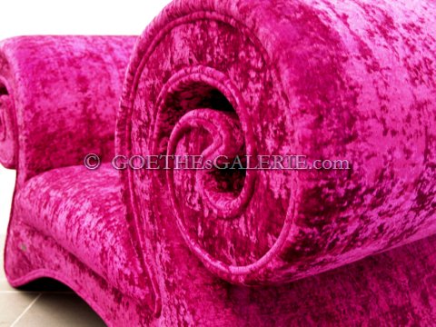 Bretz Stuhl Mammut Designermöbel violett lila wie neuwertig Ausstellungsstück Designersofa