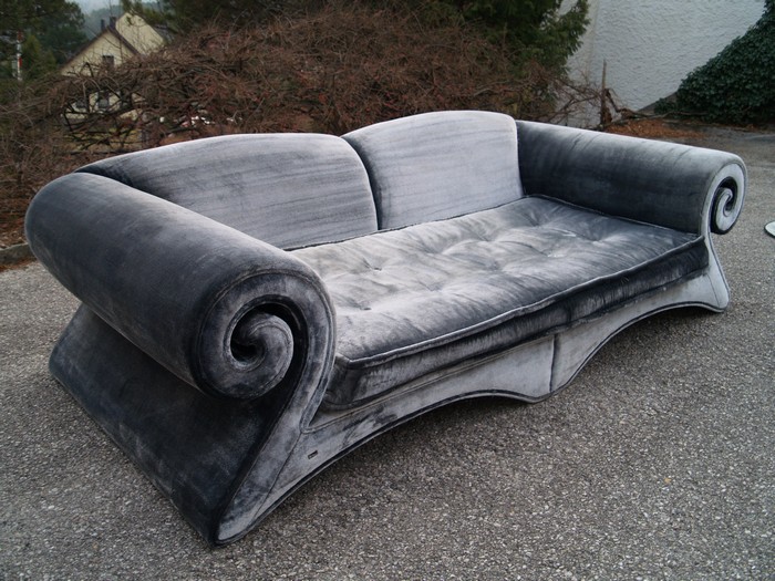 Bretz Mammut rotes Glamoursamt Sofa 20 bretz sofa 4264 mammut silber 1 10