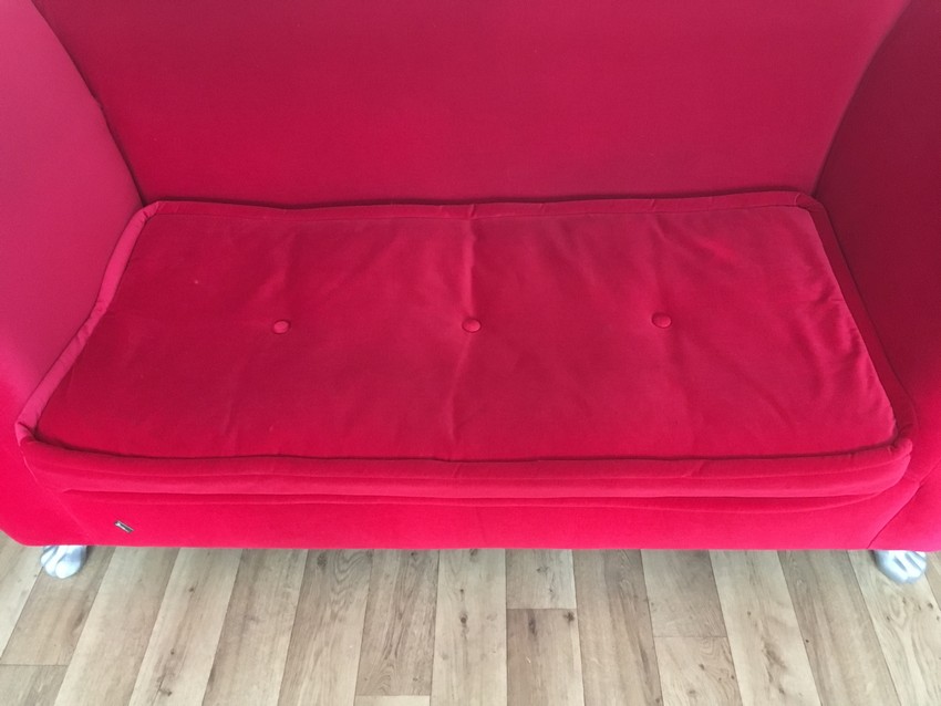 bretz sofa 4811 monster rot zweisitzer samt 6