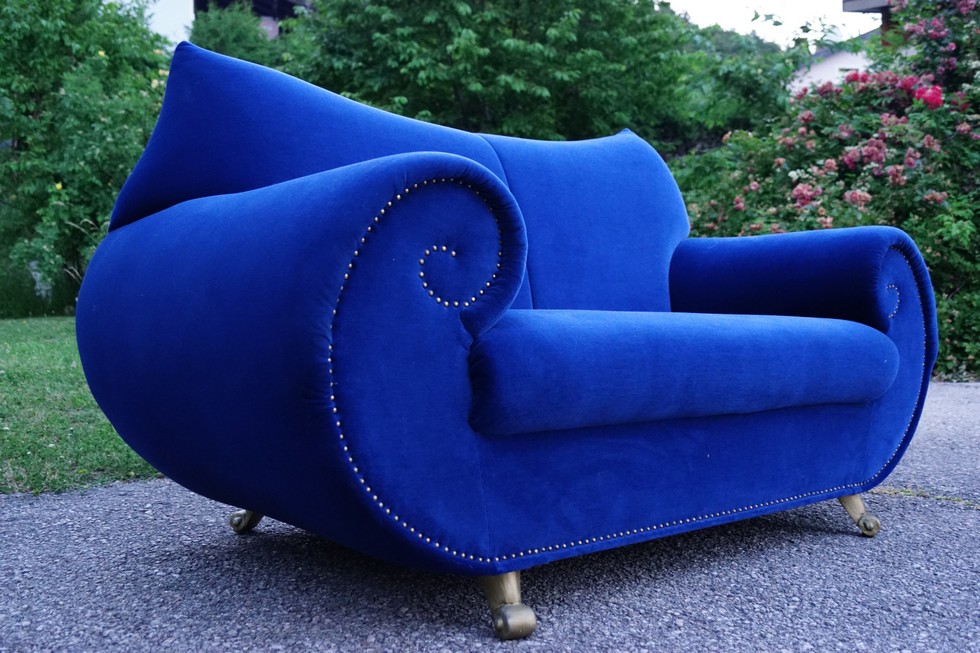 bretz sofa 5054 gaudi blau designmoebel 3