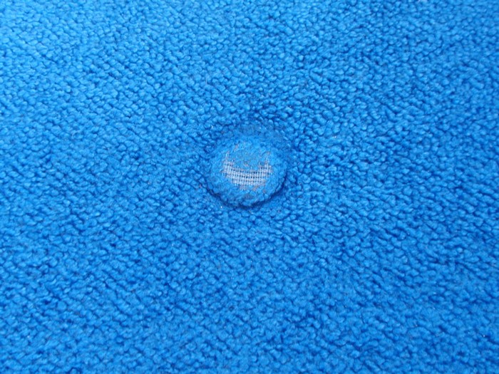 OLYMPUS DIGITAL CAMERA Bretz Designklassiker Sofa Kräuselvelours blau Flat Bett Lounge Liege