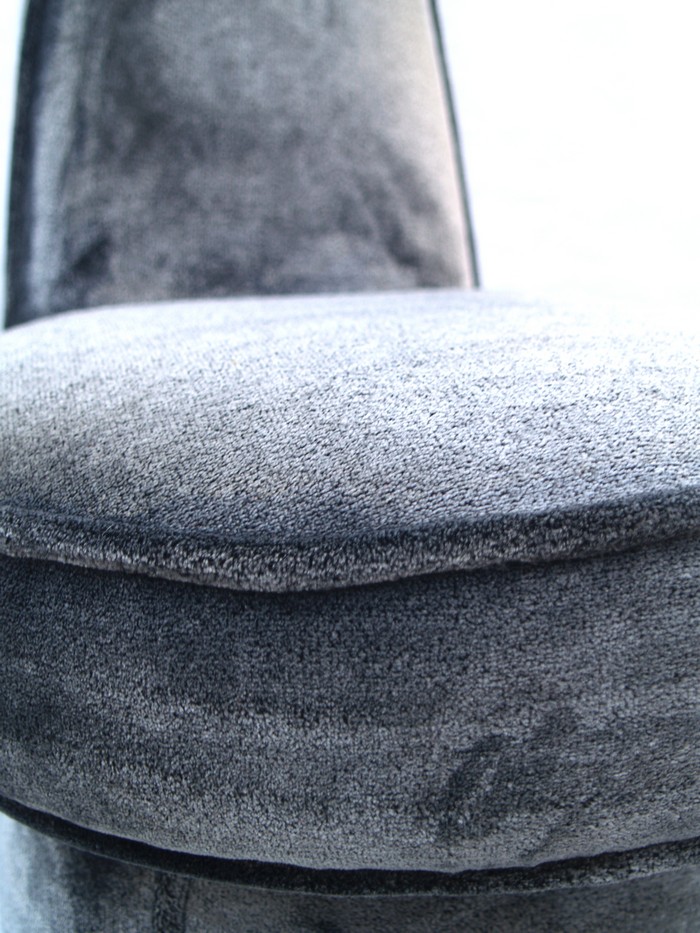 Bretz Designklassiker Sofa Mammut silber Schattensamtstoff metall chrom rocky stuhl sessel