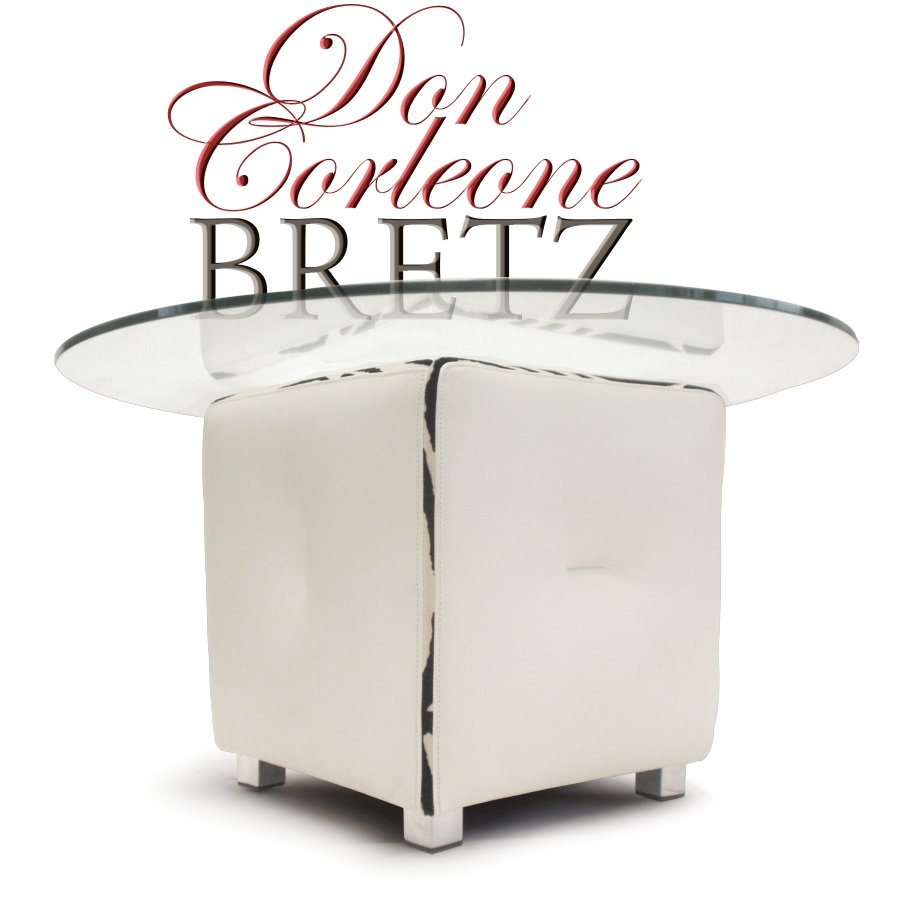 OLYMPUS DIGITAL CAMERA Bretz Designklassiker Sofa-Tisch Don Corleone weiß creme Leder Zebra