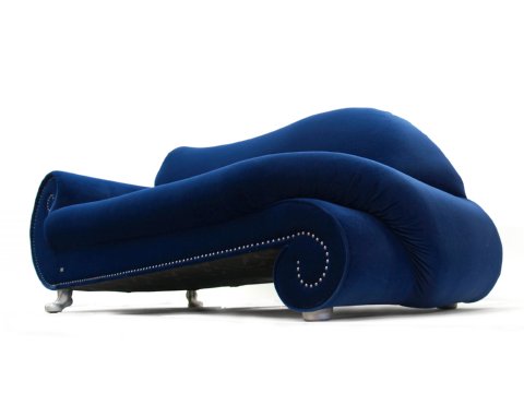 bretz sofa designklassiker lounge recamiere gaudi blau