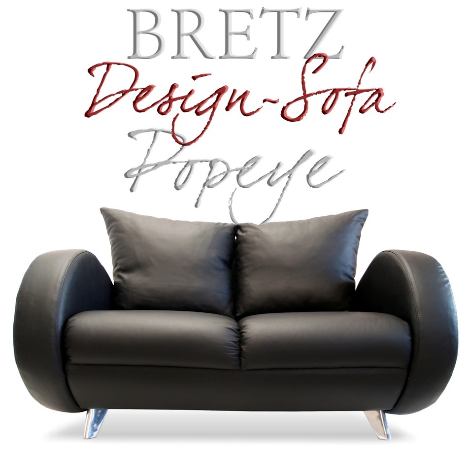 Bretz Designklassiker Sofa schwarz Gaudi neu