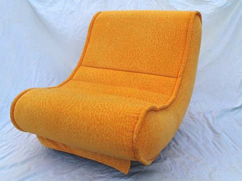 OLYMPUS DIGITAL CAMERA Bretz Designklassiker Sofa Laola Hookipa Relaxstuhl Stuhl liege gelb banane