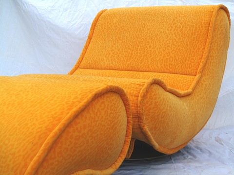 OLYMPUS DIGITAL CAMERA Bretz Designklassiker Sofa Laola Hookipa Relaxstuhl Stuhl liege gelb banane