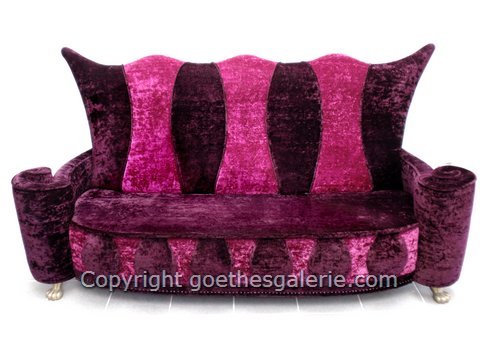 bretz sofa Lucky gebraucht ausstellungsstück lila