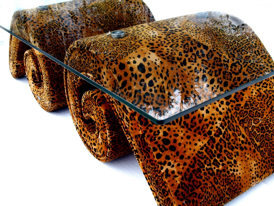 BRETZ Mammut Couchtisch Wildcat neuwertig 6 Bretz Couchtisch Wildcat Glas neuwertig gebraucht secondhand kaufen