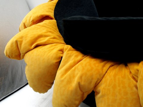 bretz couchtisch sunny gelb schwarz