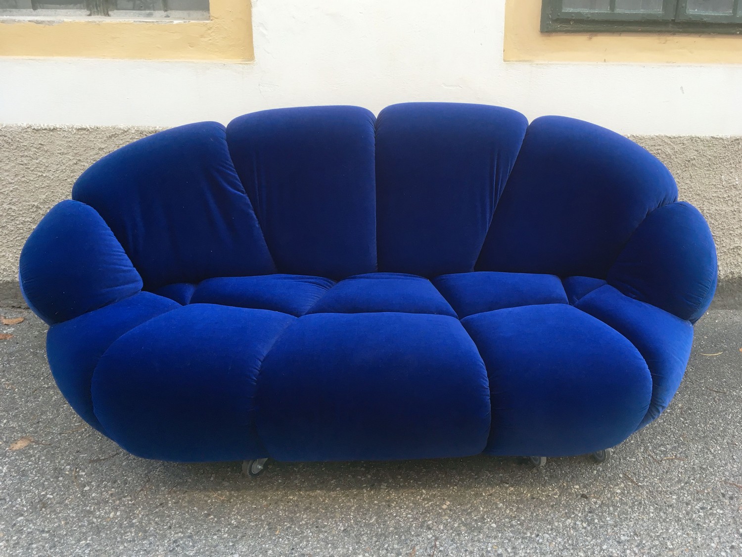 bretz sofa blau couch 5093 8