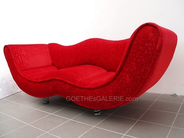 Bretz sofa designklassiker designklassiker laola hookipa rot