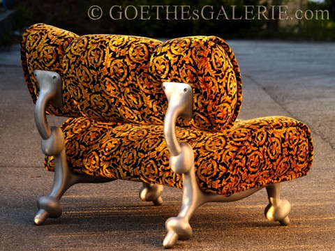 OLYMPUS DIGITAL CAMERA Bretz sofa stuhl gold Ranke rübe