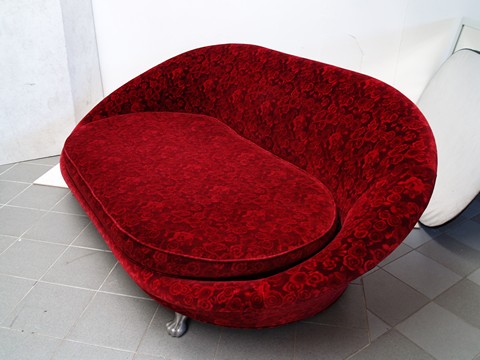 Bretz Rosenstoff Sofa bretz sofa rosenstoff pool schlafsofa g2953 10